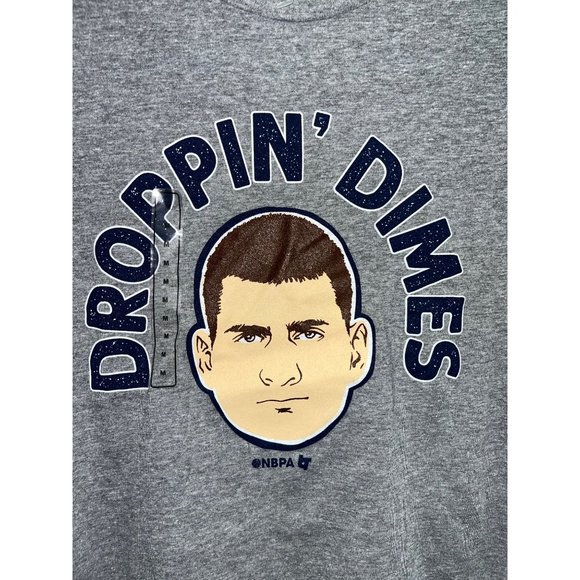 BreakingT Nikola Jokic Dropping Dimes Shirt Youth‎ Medium NWT - Picture 2 of 5
